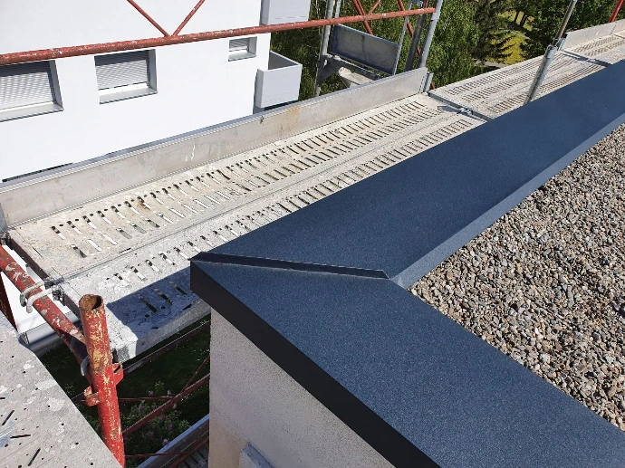 Travaux de ferblanterie de toiture